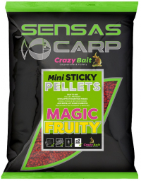 Pelety Sensas Mini Sticky Magic Fruity (ovoce) 700g