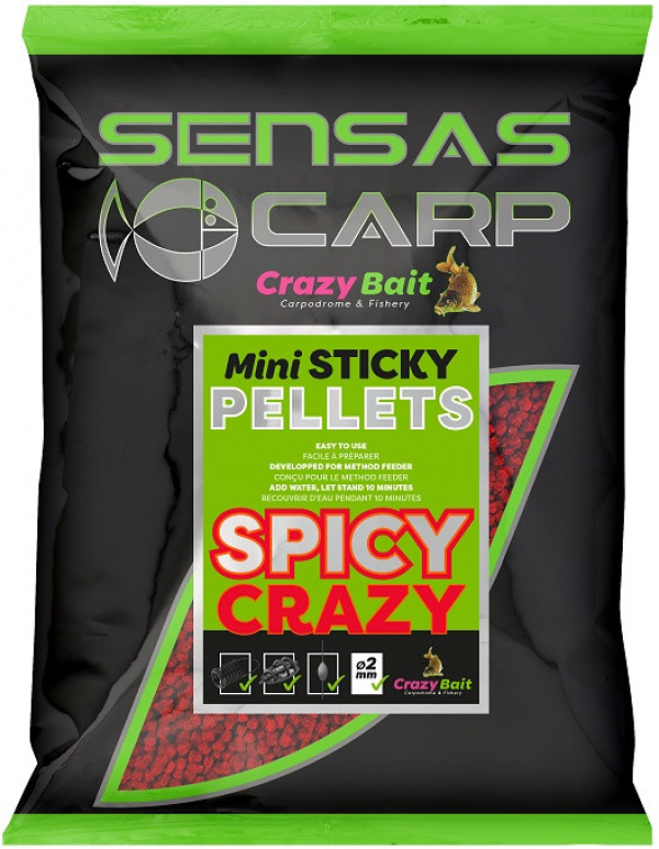 Pellet Sensas Mini Sticky Spicy (fűszer) 700g