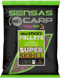 Pelety Sensas Mini Sticky Super Krill 700g