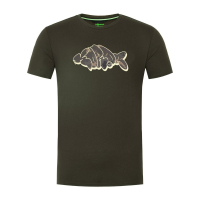 Rövidujjú póló - Korda Outline Tee | Dark Olive