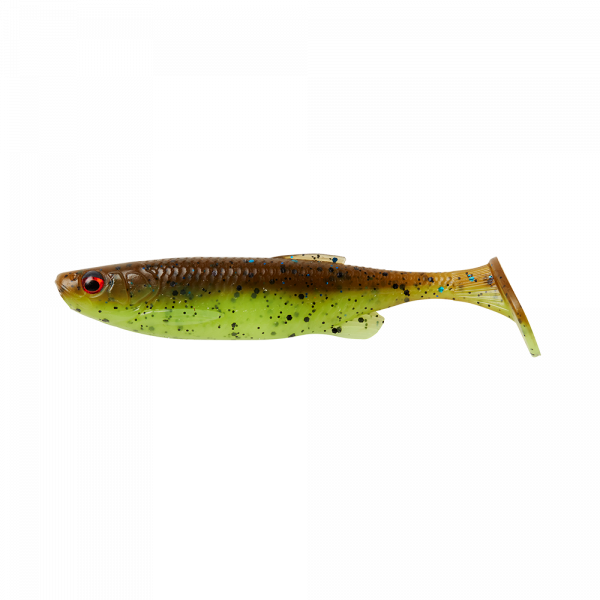 Savage Gear FAT MINNOW T-TAIL BULK CHARTREUSE PUMPKIN