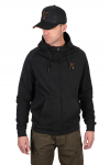 FOX COLLECTION LW HOODY BLACK & ORANGE