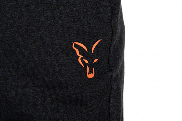 Ľahké tepláky FOX COLLECTION LW JOGGER BLACK & ORANGE