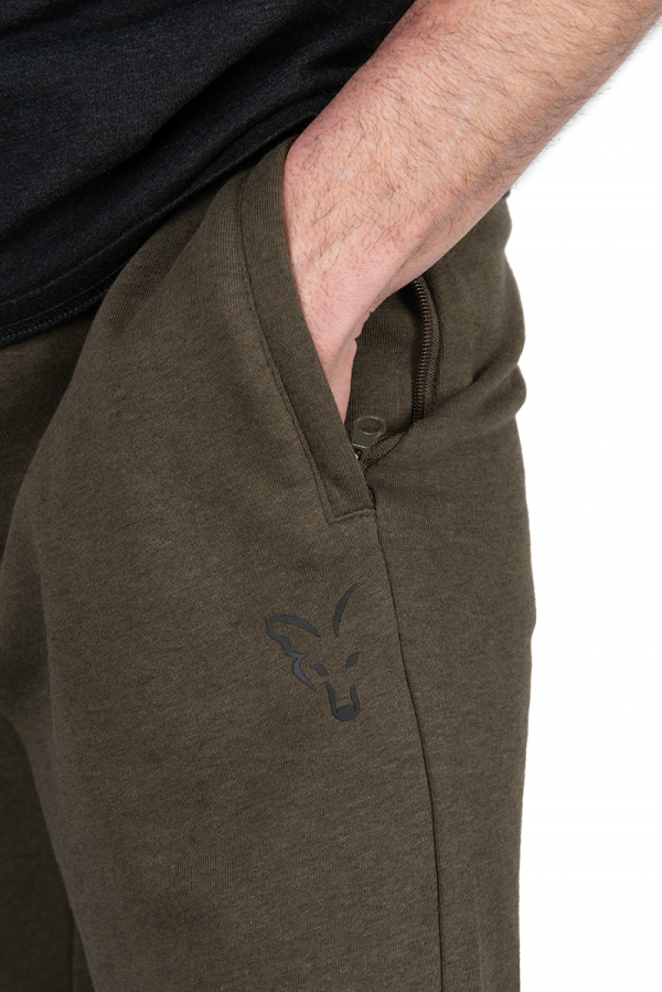 Lehké tepláky FOX COLLECTION LW JOGGER GREEN & BLACK