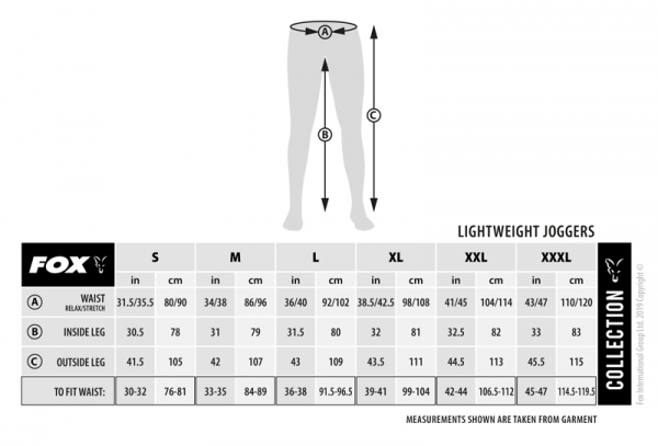 Lehké tepláky FOX COLLECTION LW JOGGER GREEN & BLACK