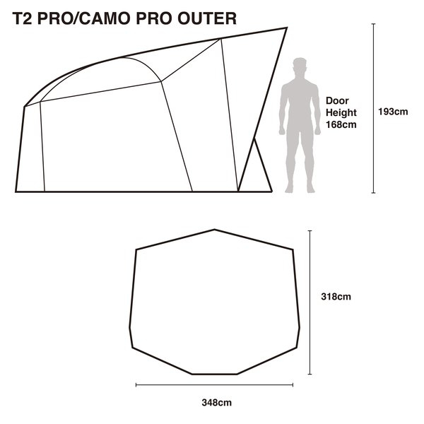 Sátor Nash Titan T2 Camo Pro