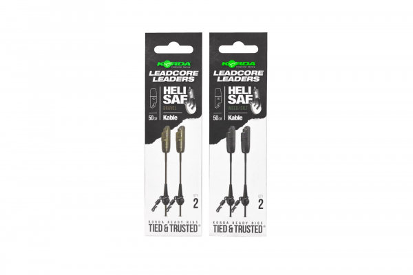 Korda Kable Leadcore Leader Heli Safe Weed 50cm