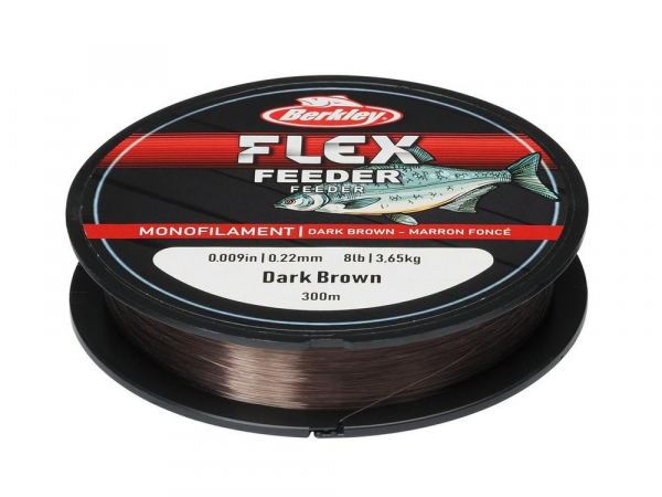 Monofil zsinór Berkley FLEX SS Feeder 300m Dark Brown