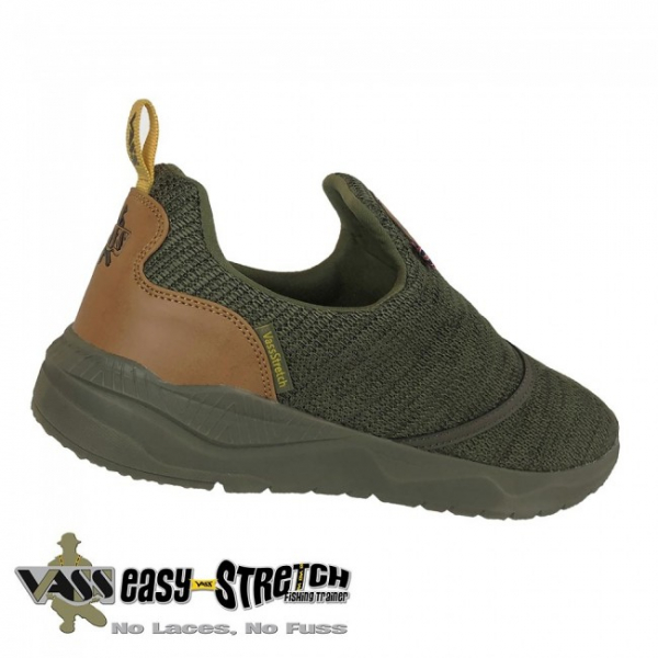 Tenisky Vass Easy-Stretch Trainer Khaki