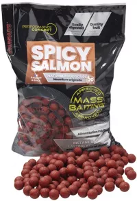 Starbaits Mass Baiting Boilies Spicy Salmon 3kg