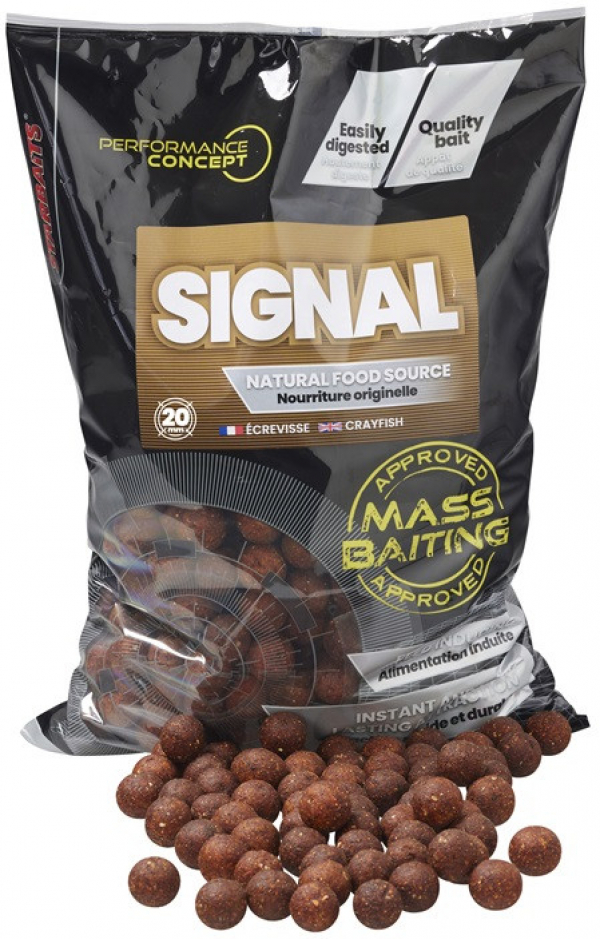 Starbaits Mass Baiting Boilies Signal 3kg