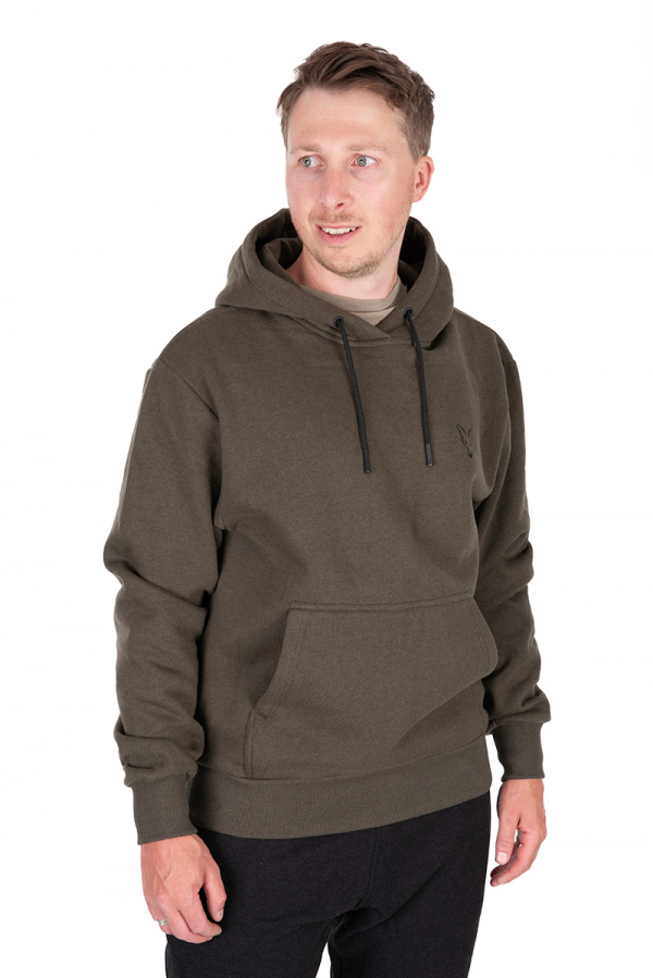 Mikina Fox Collection Hoody Green & Black