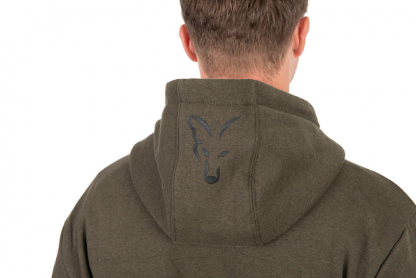 Mikina Fox Collection Hoody Green & Black