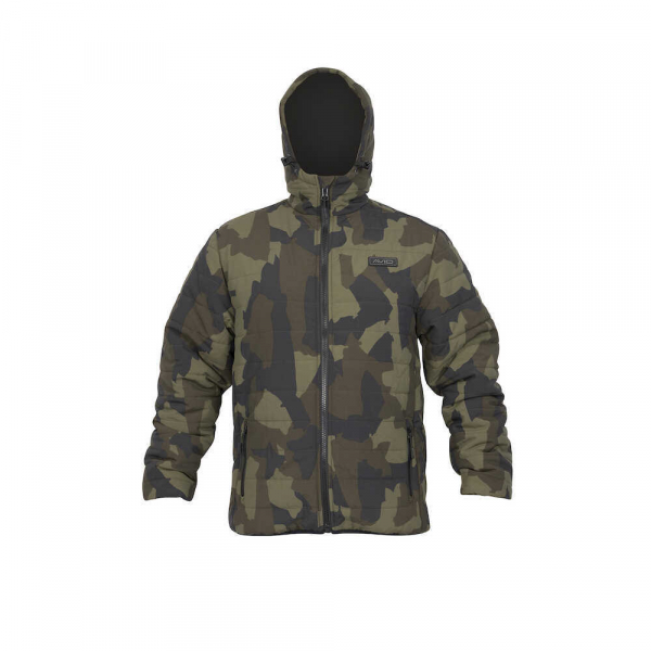 Kabát Avid Carp Ripstop Camo Thermal Jacket