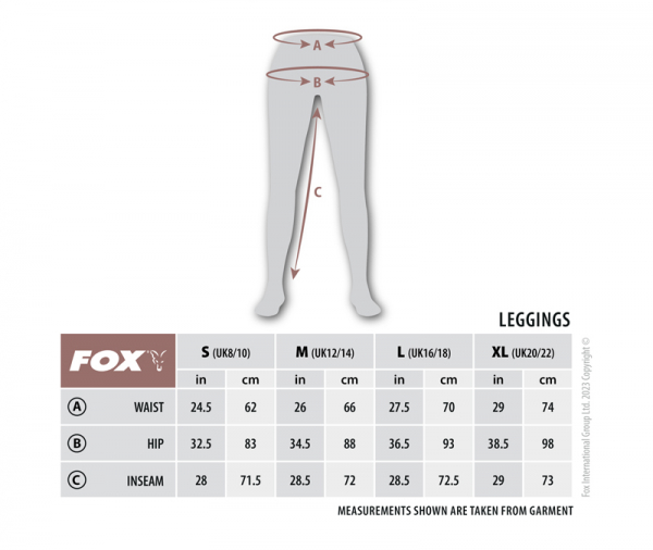 Legíny - Fox WC Leggings