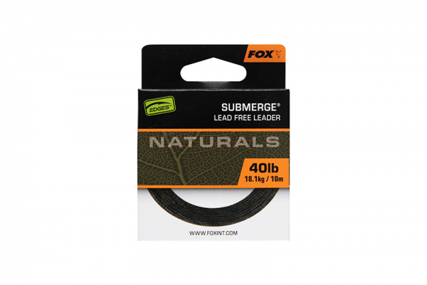 Ólombetét nélküli ólomzsinór Fox Naturals Submerge Leader x10m