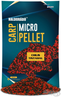 HALDORÁDÓ Carp Micro Pellet - Chilis Tintahal