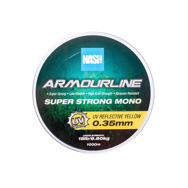 Vlasec Nash Armourline Super Strong Mono UV Yellow