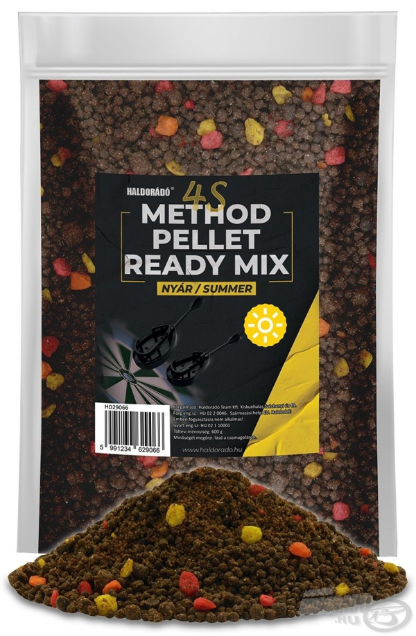 HALDORÁDÓ 4S Method Pellet Ready Mix - Leto