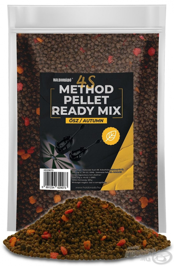 HALDORÁDÓ 4S Method Pellet Ready Mix - Jeseň