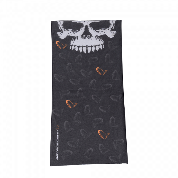 Savage Gear SKULL TEC-TUBE ONE SIZE BLACK