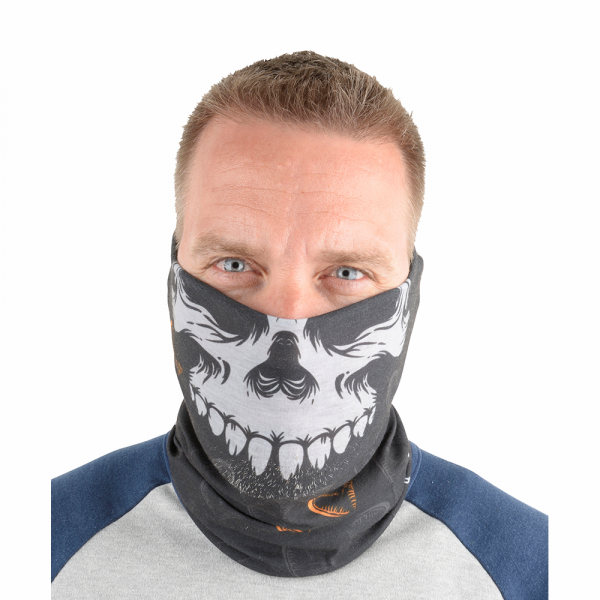 Savage Gear SKULL TEC-TUBE ONE SIZE BLACK