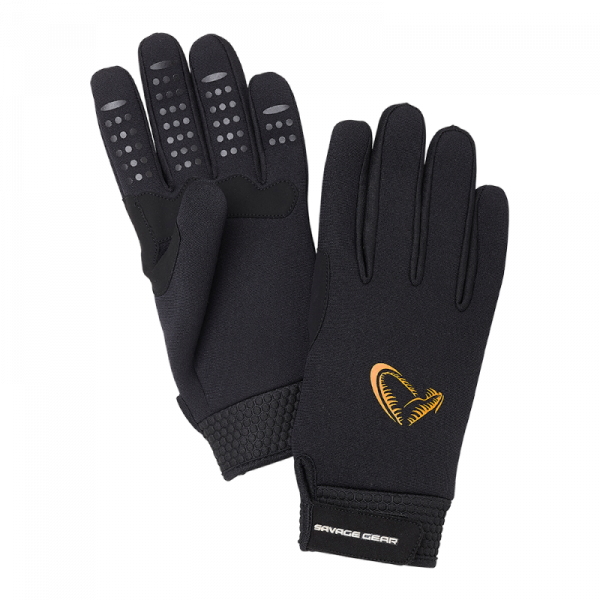 Kesztyű Savage Gear NEOPRENE STRETCH GLOVE BLACK