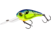 Westin MEGABITE DR CRANKBAIT Chartreuse Blue Craw Floating 7cm 30g