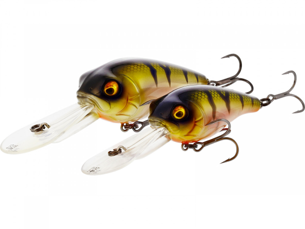 Westin MEGABITE DR CRANKBAIT Chartreuse Blue Craw Floating 7cm 30g