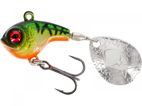 Westin DROPBITE SPIN TAIL JIG Firetiger