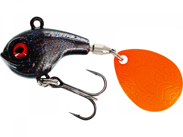 Westin DROPBITE SPIN TAIL JIG Black Mamba