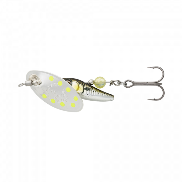 Savage Gear STICKLEBAIT SPINNER SINKING GREEN SILVER AYU