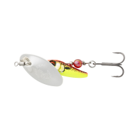 Savage Gear STICKLEBAIT SPINNER SINKING SILVER RED YELLOW