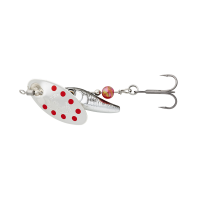 Savage Gear STICKLEBAIT SPINNER SINKING DIRTY SILVER RED