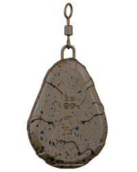 Ólom Nash Super Flat Pear Swivel Lead