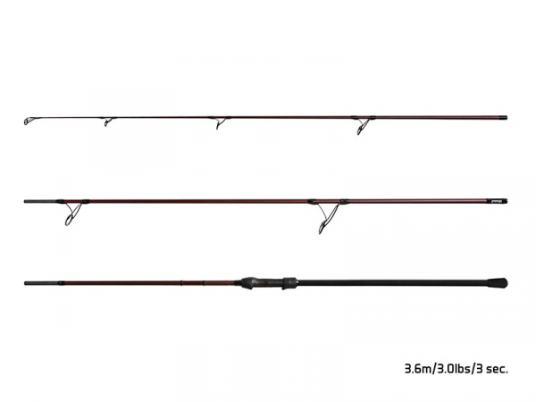 Prút Delphin ETNA LEGEND4RY 3,6m/3,0lbs/3 diely