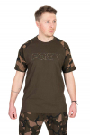 FOX khaki / Camo Outline T-Shirt