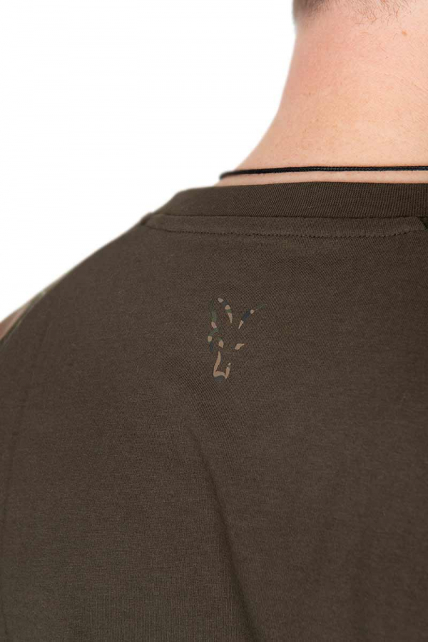FOX khaki / Camo Outline T-Shirt