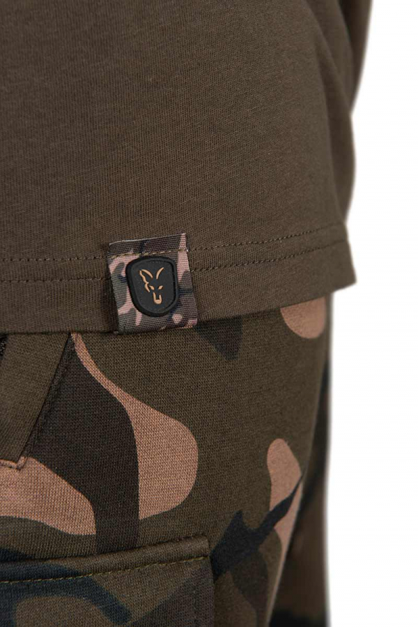 FOX khaki / Camo Outline T-Shirt