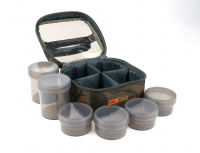 Táska 6db csalis tégellyel - Fox Camolite™ Glug 6 Pot Case
