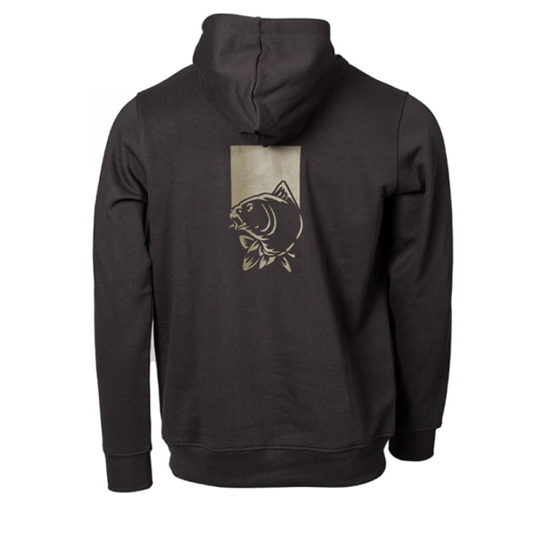 Mikina Nash Make It Happen Hoody Fish Logo Black