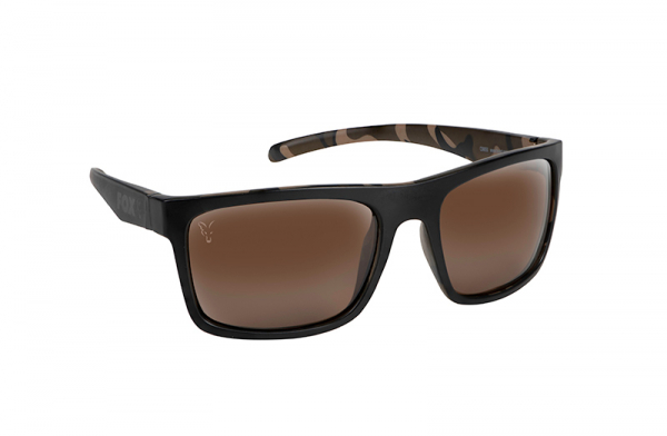 Napszemüveg Fox Avius - Black/Camo - Brown Lense