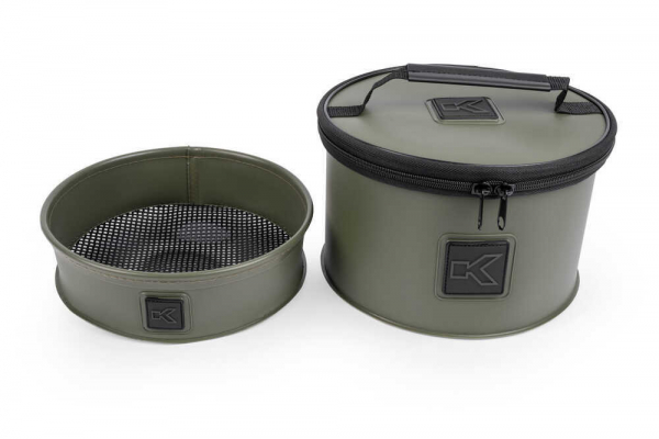 Miska se sítem Korum EVA Riddle Set - 3mm