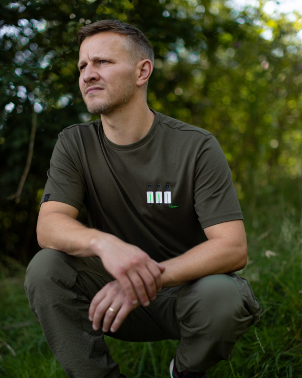 Korda LE Bobbin Tee Olive