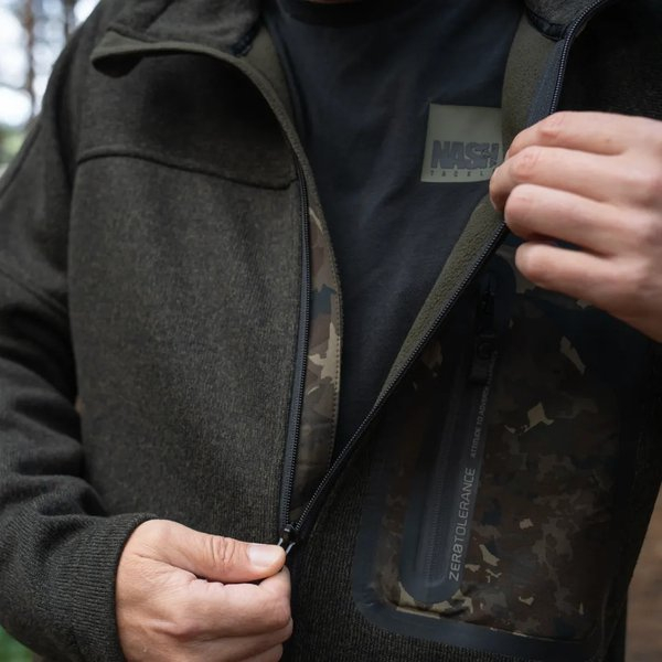 NASH ZERO TOLERANCE NORDIC FLEECE ZIPPED JUMPER