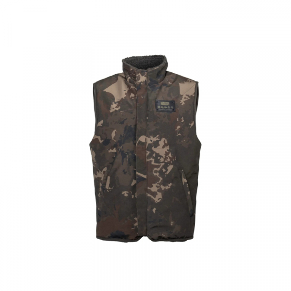 NASH ZERO TOLERANCE SHERPA FLEECE REVERSIBLE BODY WARMER