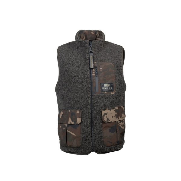 NASH ZERO TOLERANCE SHERPA FLEECE REVERSIBLE BODY WARMER