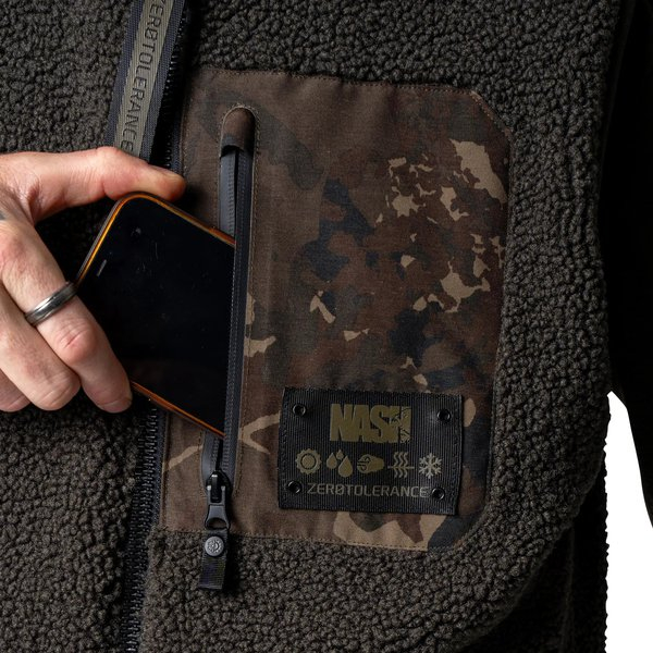 NASH ZERO TOLERANCE SHERPA FLEECE REVERSIBLE BODY WARMER