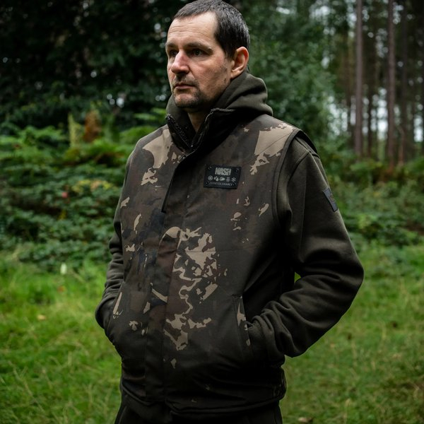 NASH ZERO TOLERANCE SHERPA FLEECE REVERSIBLE BODY WARMER