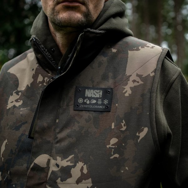 NASH ZERO TOLERANCE SHERPA FLEECE REVERSIBLE BODY WARMER